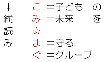 こみ☆まぐ　の読み